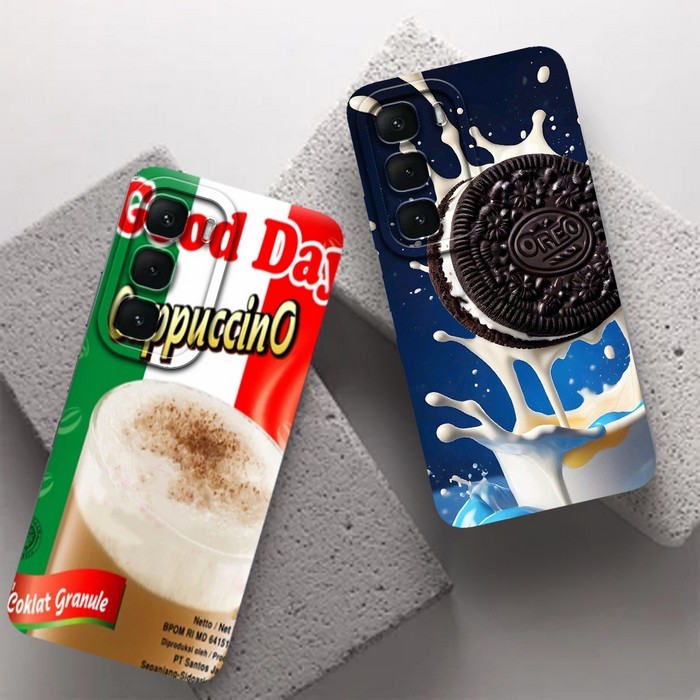 Softcase Infinix Hot 60 PRO  Motif Snack - Case Animals - Case Full Colour - Case Kekinian - Case Ke