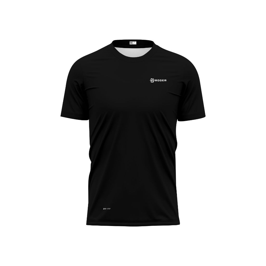 JERSEY LARI & OUTDOOR | DRY-FIT & RINGAN | HITAM | Bahan Puma Premium