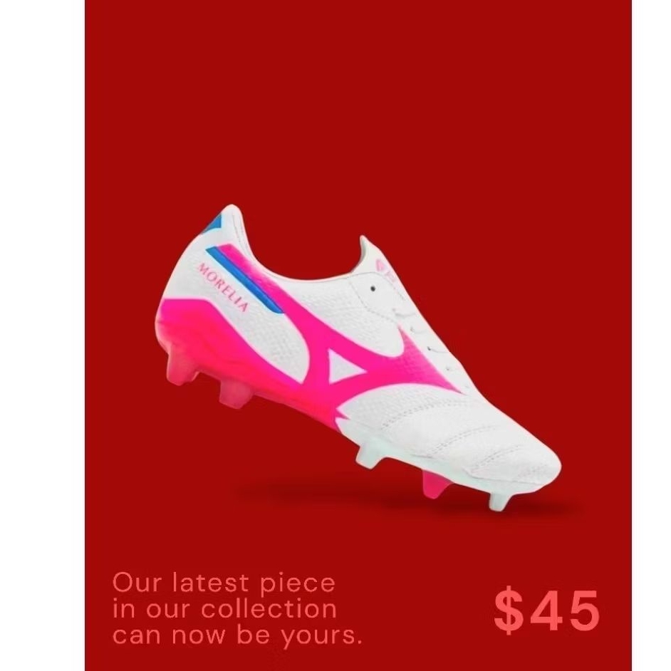 Sepatu bola mizuno morelia Neo ringan