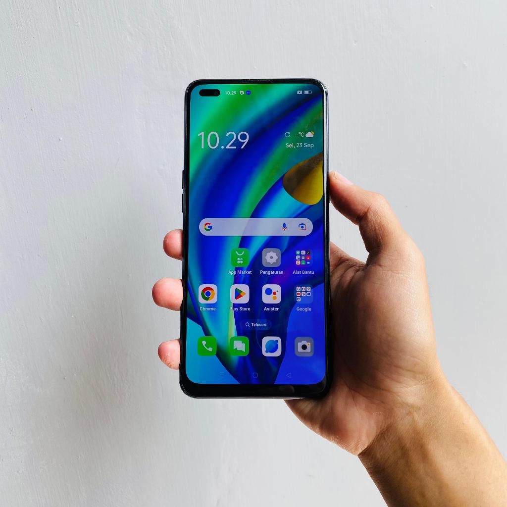 OPPO RENO 4F SECOND 8/128GB ORIGINAL GARANSI RESMI
