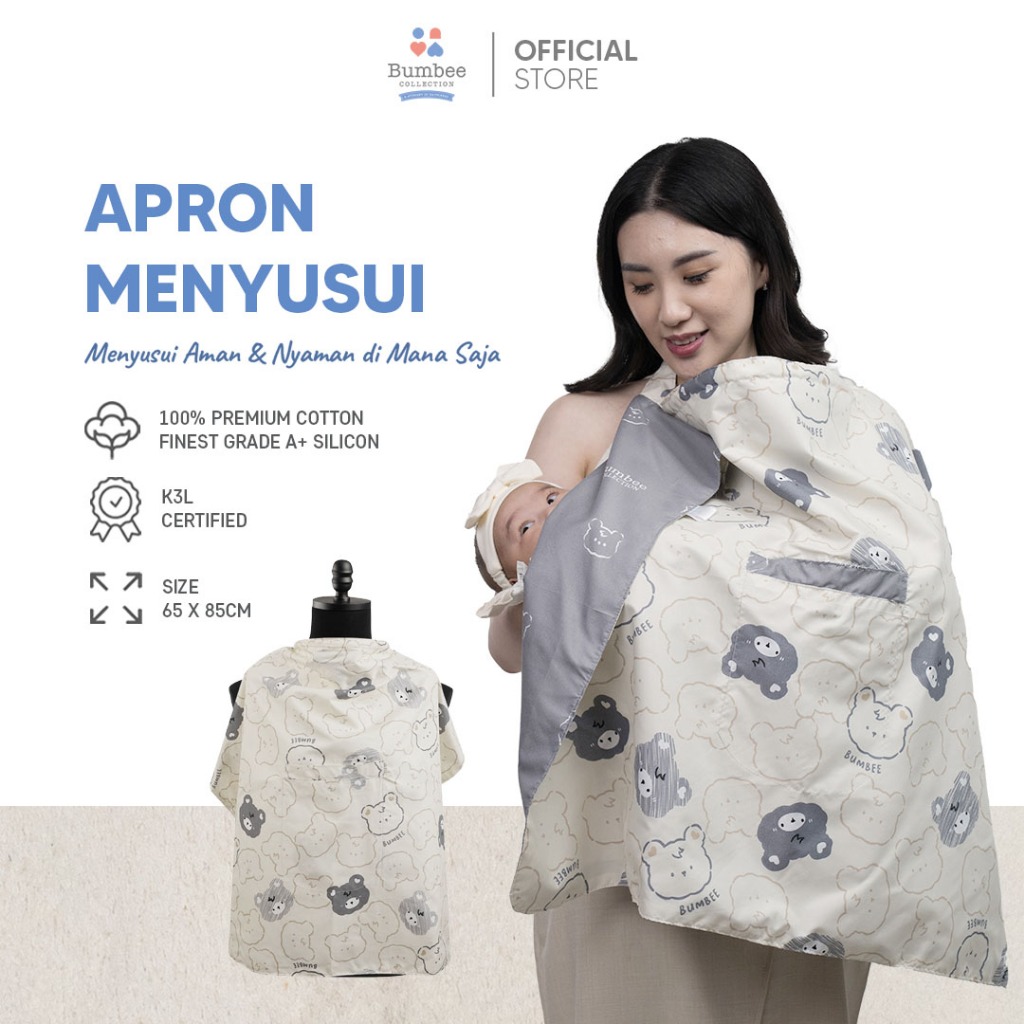 Bumbee Collection - Apron Menyusui terlaris