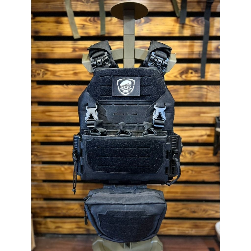 BODY VEST TACTICAL BLACK TERBARU / BODYVEST TNI POLRI