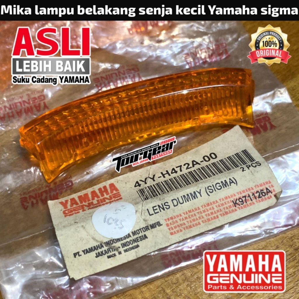 MIKA LAMPU SENJA KECIL ORANGE BELAKANG YAMAHA SIGMA ORI 4YY-H472A-00