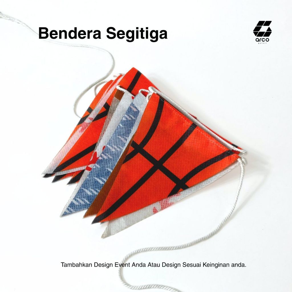 BENDERA KAIN SEGITIGA Custom