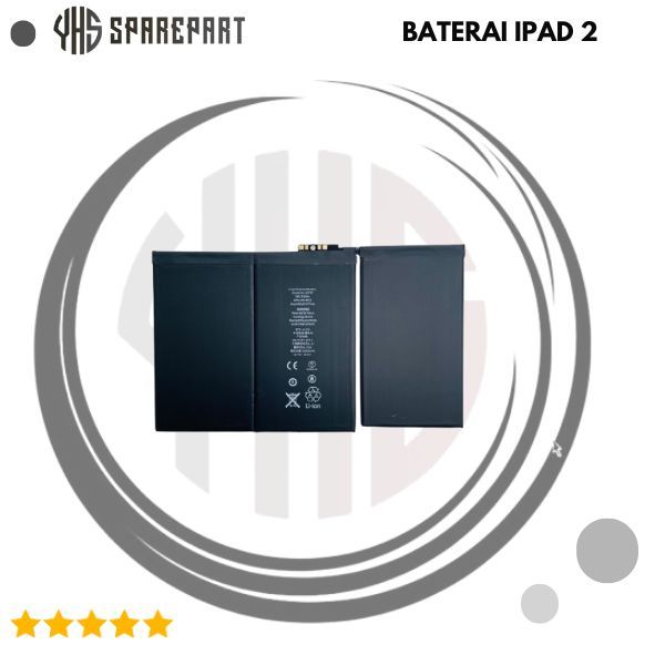 BATERAI BATTERY IPAD 2 / IPAD 3 / IPAD 5 ORIGINAL BERGARANSI