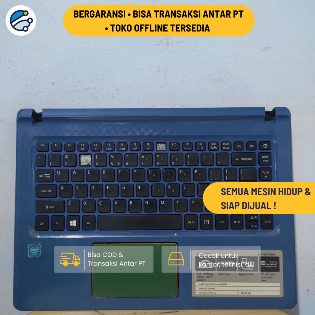 Motherboard Laptop / Mobo Laptop / Mainboard Laptop / Mesin Laptop Copotan / Board Laptop Pretelan /