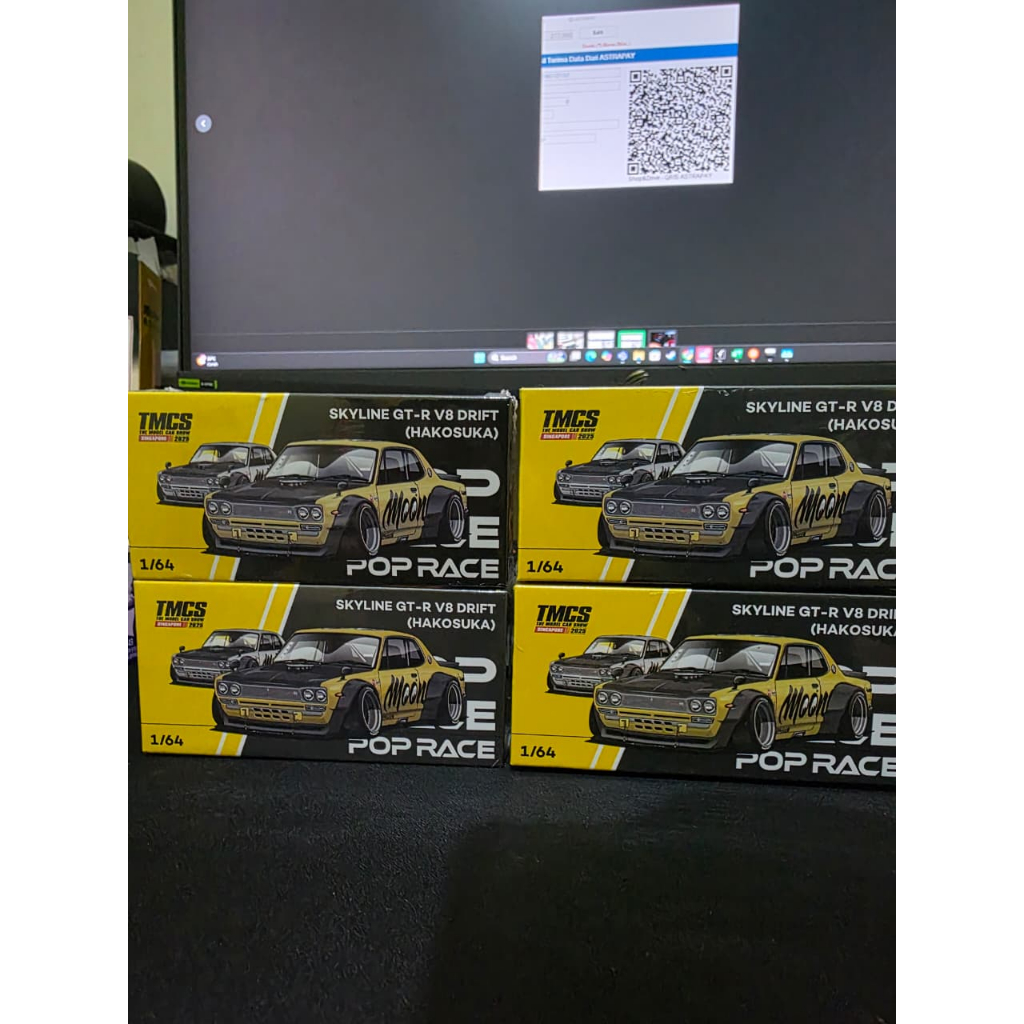 POP RACE SKYLINE GT-R V8 DRIFT ( HAKOSUKA ) MOONEYES Event TMCS 2025