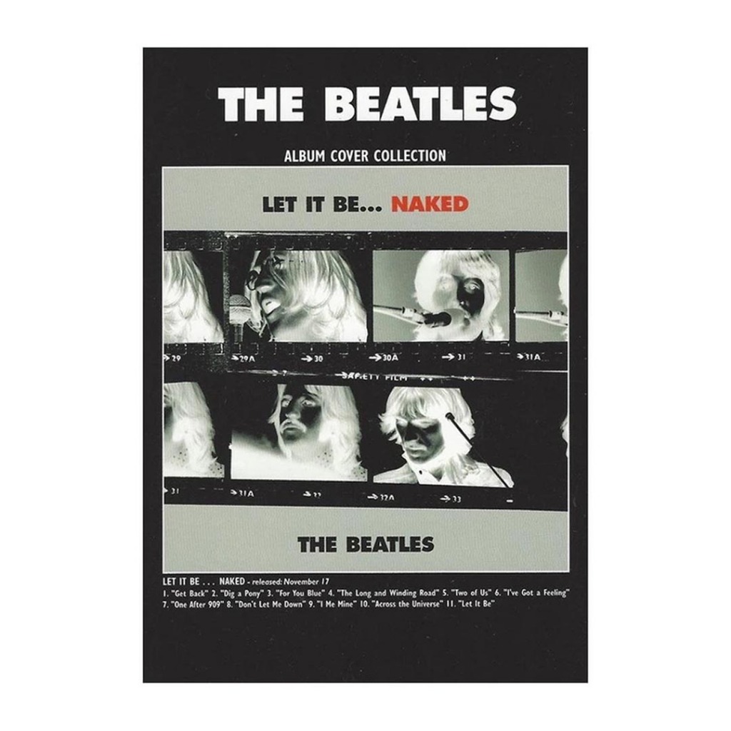 The Beatles - Let It Be Postcard