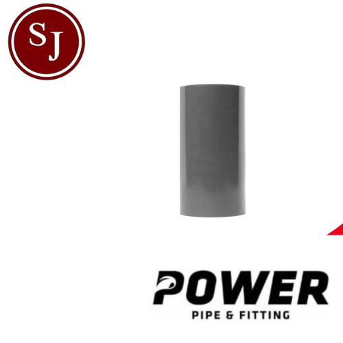 Sok PVC AW 1-1/2 inch Socket PVC AW 1 1/2" Sock PVC JIS 1 1/2 inch Coupling PVC Abu-Abu Paralon 1-1/