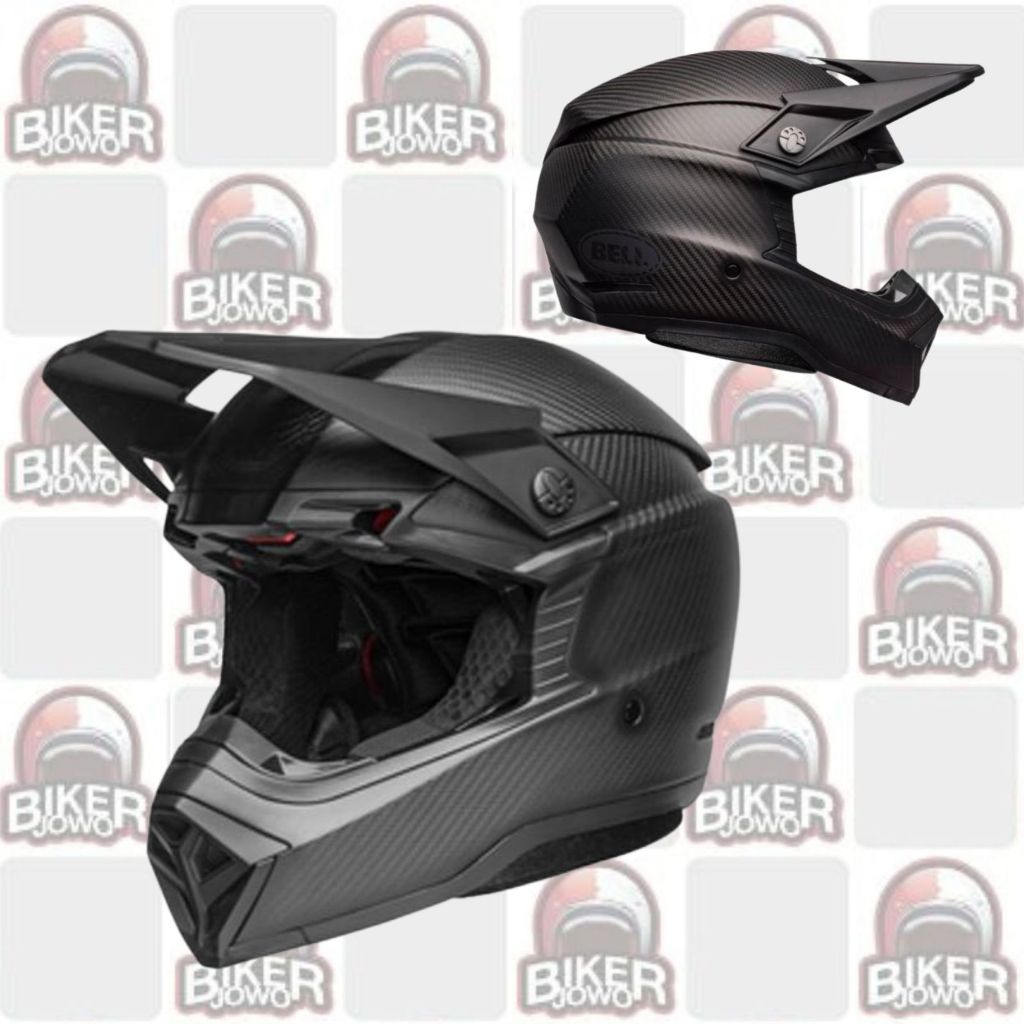 Bell Moto-10 Spherical Helm Cross Helm Retro Fullface Cross Classic Helmet