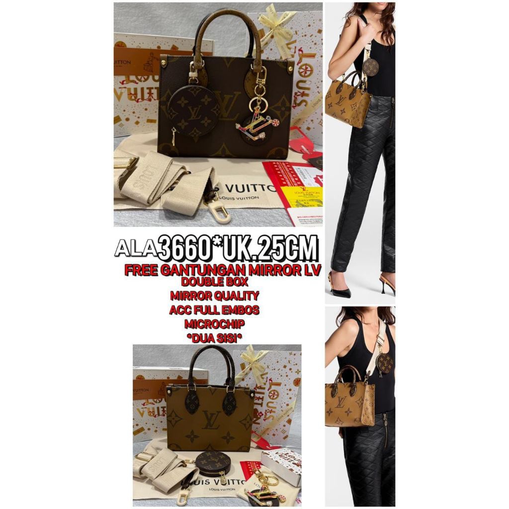 [GOOD QUALITY] ONTHEGO PM MONOGRAM BAG