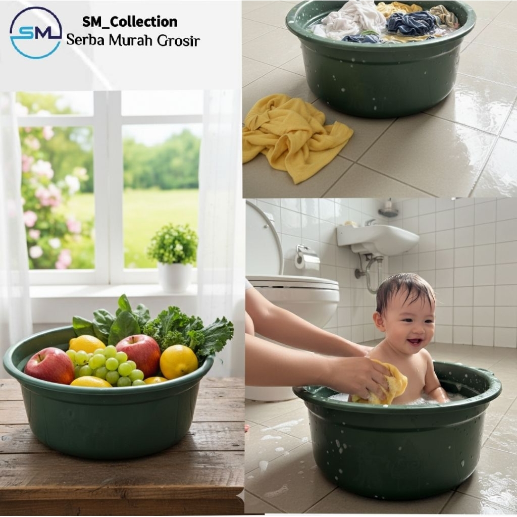 baskom cucian /baskom multifungsi/baskom usa jawa 20