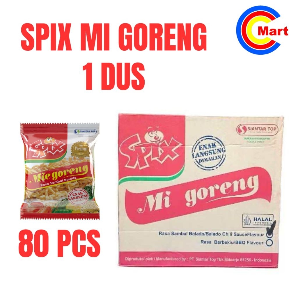 [RENTENG] SPIX MI GORENG RENTENG ISI 10 PCS | SNACK MIE GORENG RENTENG