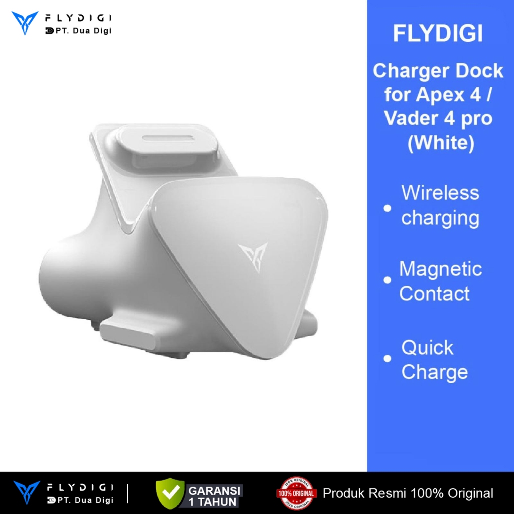 FLYDIGI Charger Dock for Apex 4 / Vader 4 Pro ⁠(White)