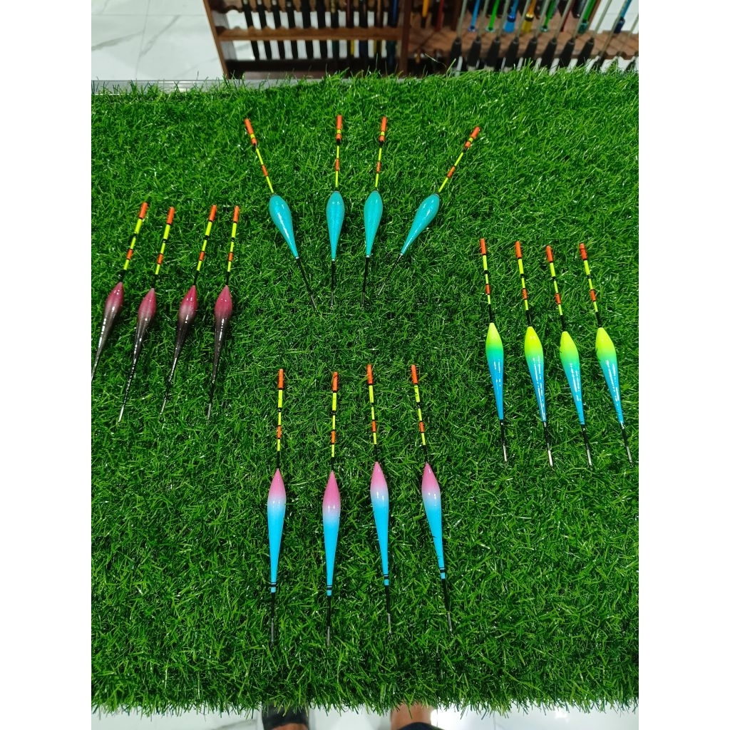 pelampung pancing anti badai panjang 20 cm