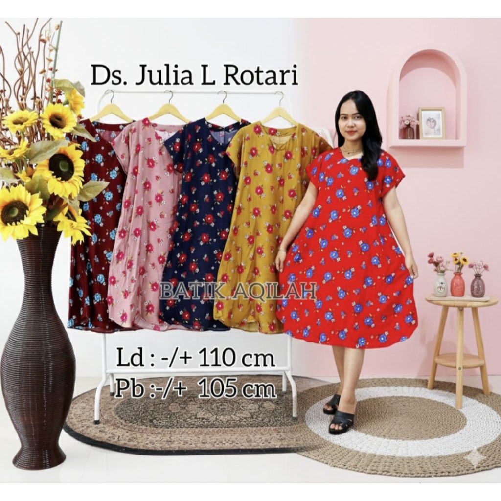 DASTER JULIA ROTARY// DASTER RAYON//DASTER MURAH//DASTER AQILAH