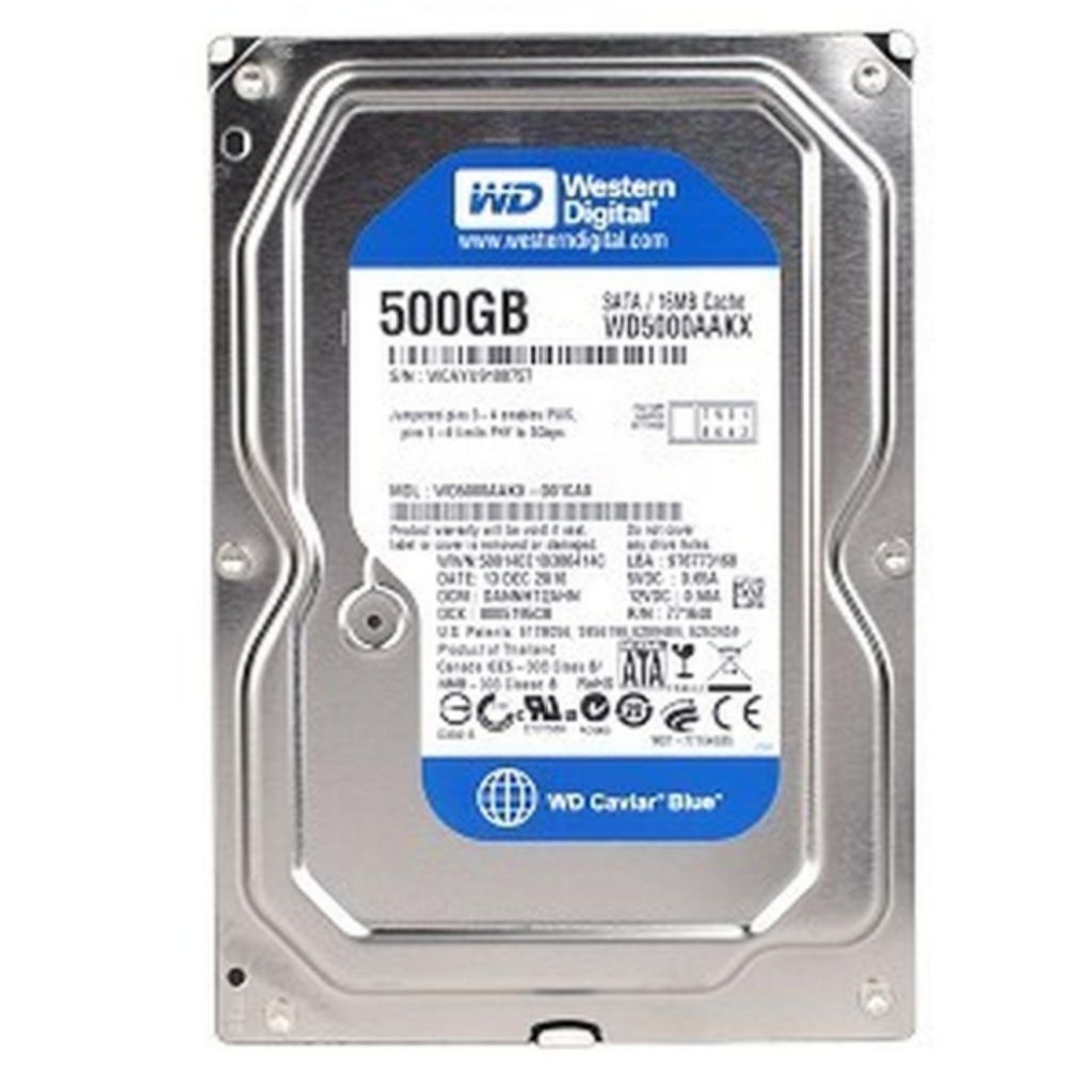 Hdd Hardisk 500GB Seagate Wd internal 3.5