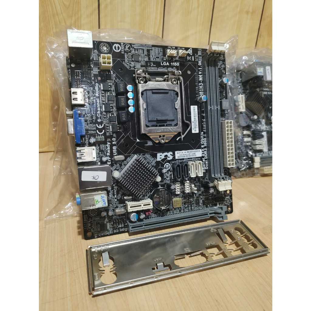 MOTHERBOARD ECS H81 DDR3-MOBO SOCKET 1150