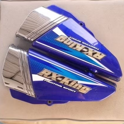 Box aki rx king biru 2003 cover side rx king 2003 biru original seken
