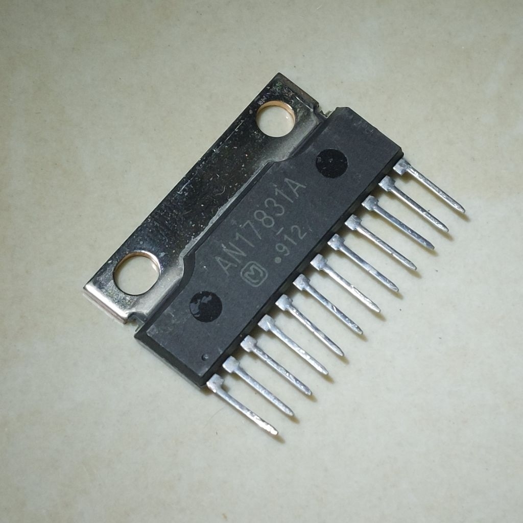 AN17831A Sip-12 AN 17831A AN17831 17831 IC Silicon Monolithic Bipolar Class-AB Stereo 44W Amplifier 