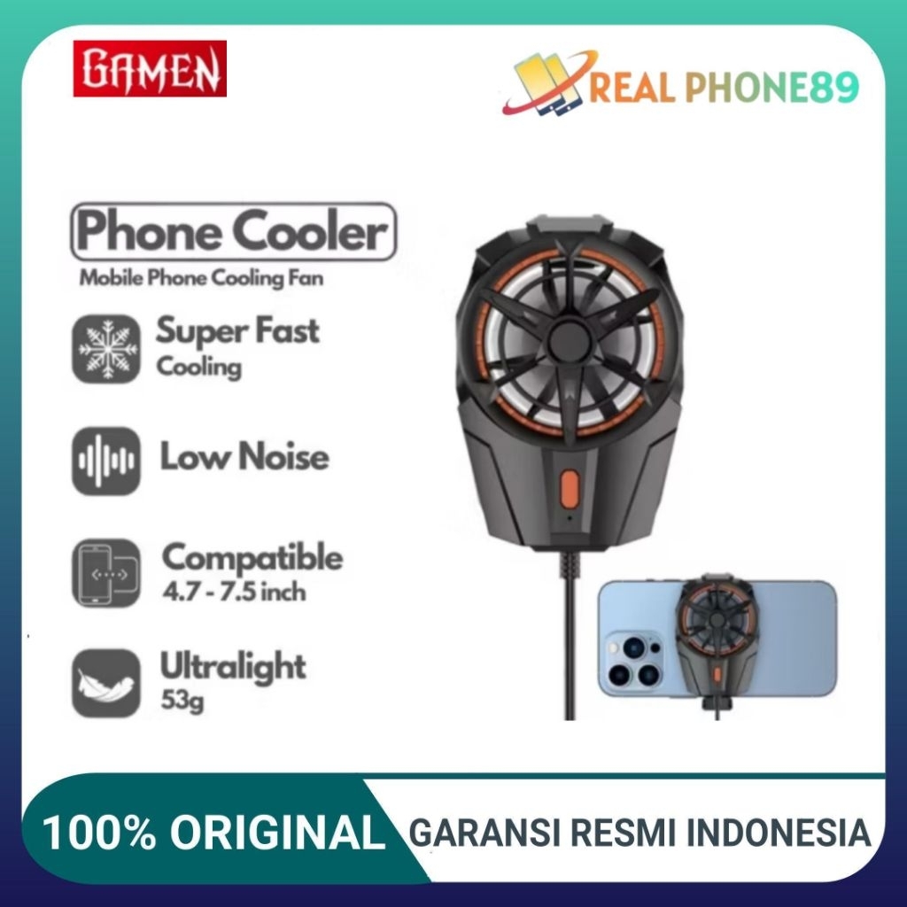 Gamen GMR04 Cooler Radiator Kipas Pendingin Hp Cooling Fan Gaming