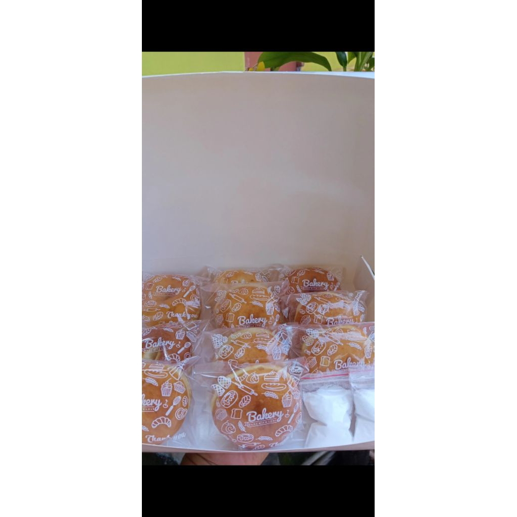 donat kentang mini toping gula isi 6pcs&12pcs