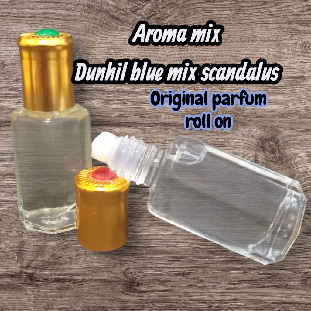 Parfum mix [ DUNHIL BLUE MIX SCANDALUS ] Original parfum roll on