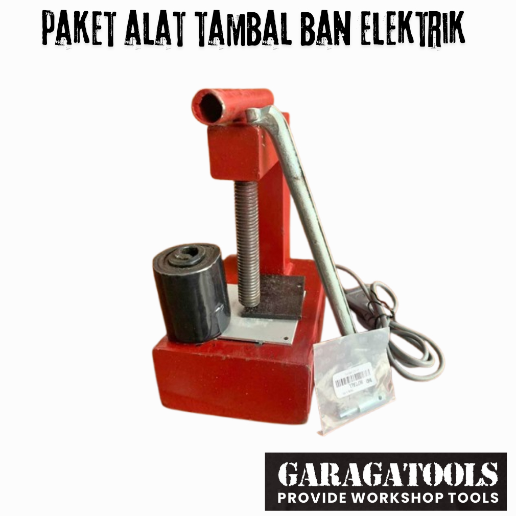 Alat Pres Tambal Ban Motor Pakai Listrik Elektrik 200watt Praktis