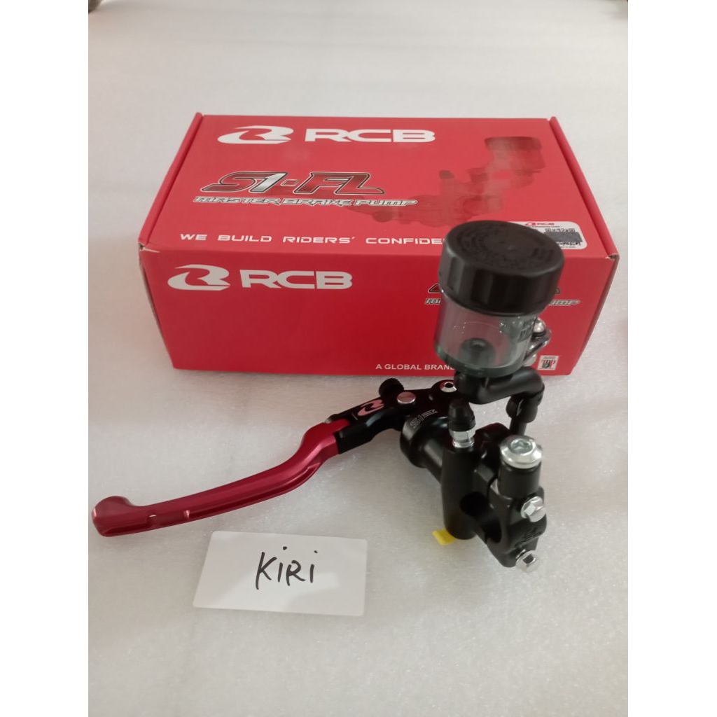 Master rem Rcb S1 kiri Red Nmax Aerox Lexi Merah Original RCB