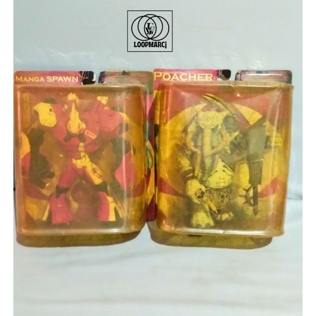 Action Figure Manga Spawn dan Poacher dari spawn classic by McFARLANE TOYS figure rare