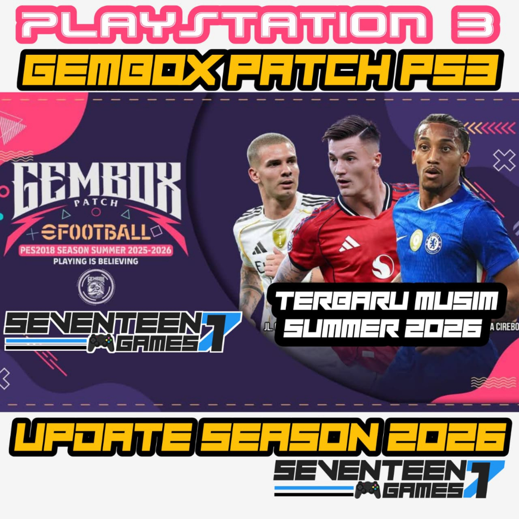 PES 2026 Gembox Game Ps3 Cfw Hen