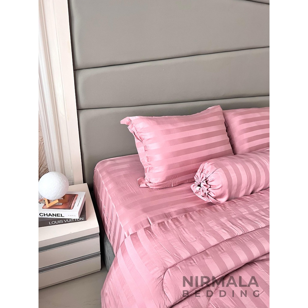 NIRMALA BEDDING: Bedcover Set Tencel Sutra Premium | Jacquard Tencel