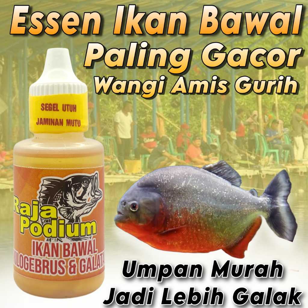 Essen Ikan Bawal Paling Jitu Dan Paling Gacor Isi 30ml Essen Ikan Bawal Murah