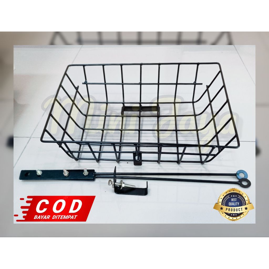 KERANJANG SEPEDA UNIVERSAL/KERANJANG SEPEDA MTB SELI MINON/KRANJANG DEPAN SEPEDA