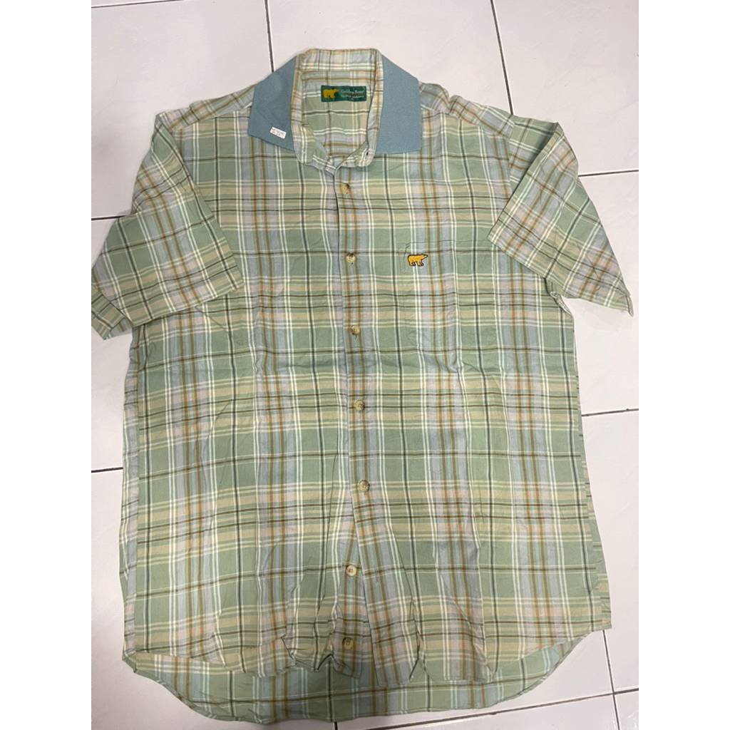 KEMEJA KOTAK-KOTAK GOLDEN BEAR