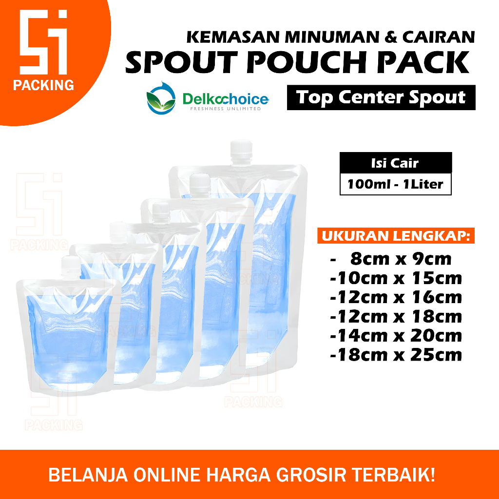 Standing Pouch Spout Food Grade Termurah