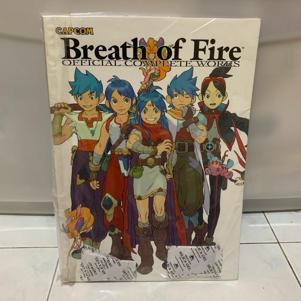 Breath Of Fire Official Complete Works / Artbook (second/bekas/preloved)