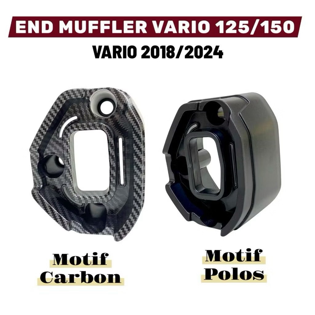 End Muffler Vario 125/150 Corong Knalpot Vario 2018-2024 Corong Knalpot Motor GSV AUTOCARE