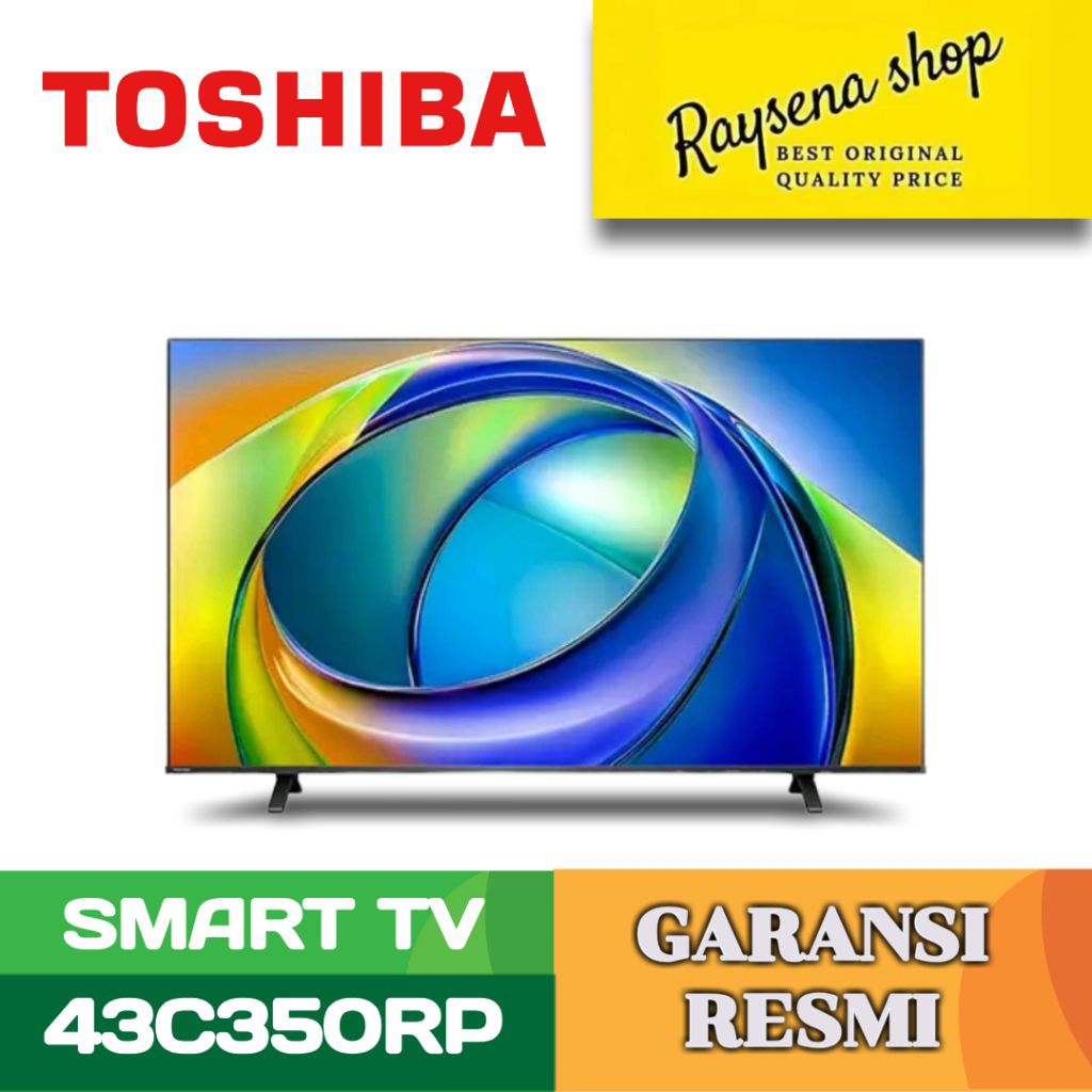 TOSHIBA 43 INCH 4K UHD SMART TV 43C350RP SERIES