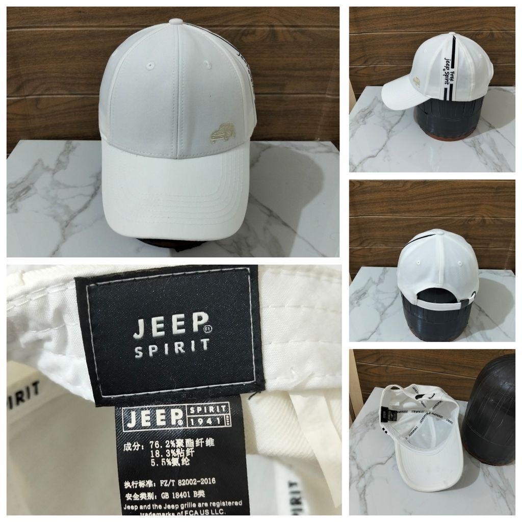 TOPI SECOND CAP JEEP SPIRIT ORIGINAL