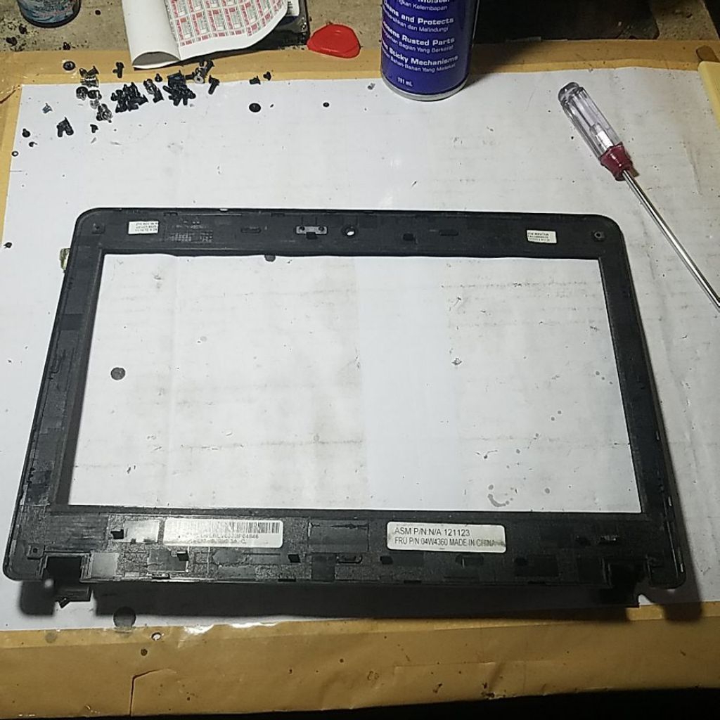 original frame prame lcd lenovo thinkpad e135