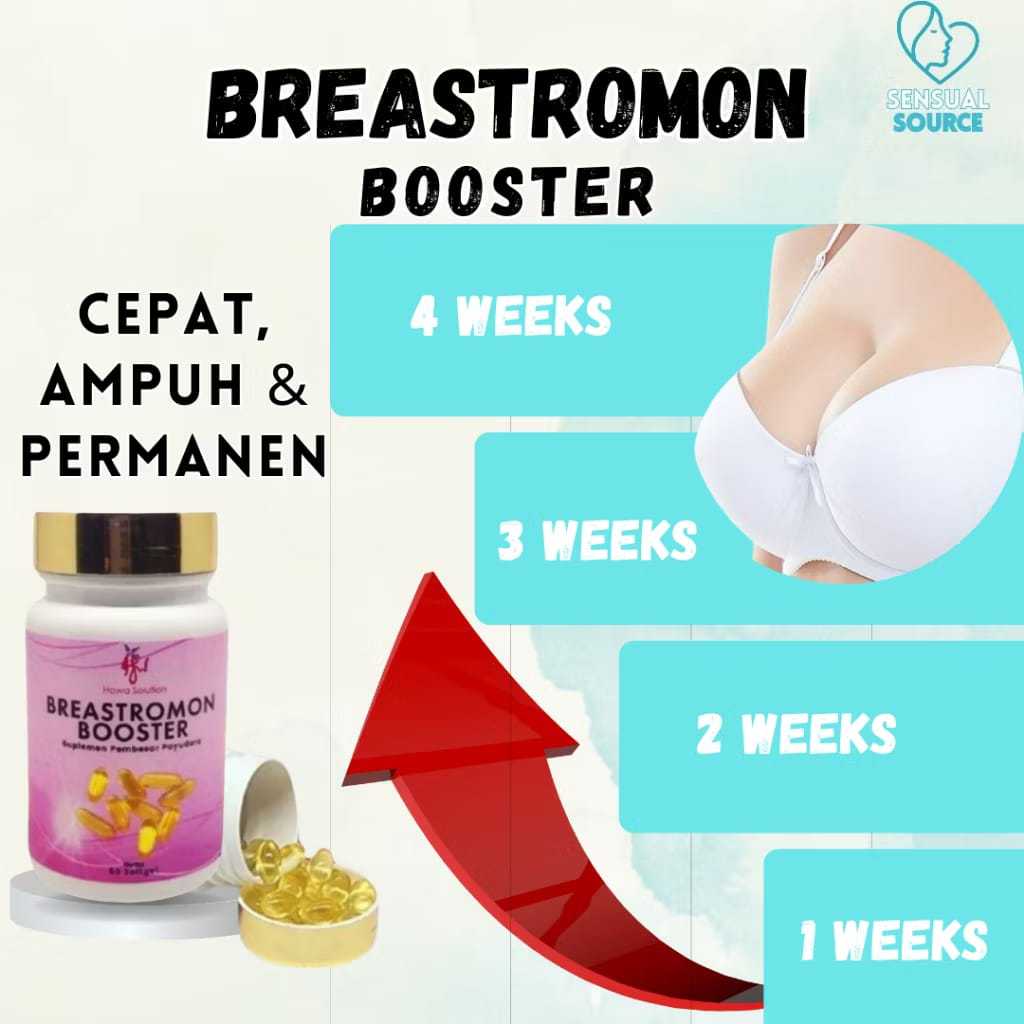 Breastromon hormon estrogen untuk wanita pembesar Pengencang payudara100% ampuh