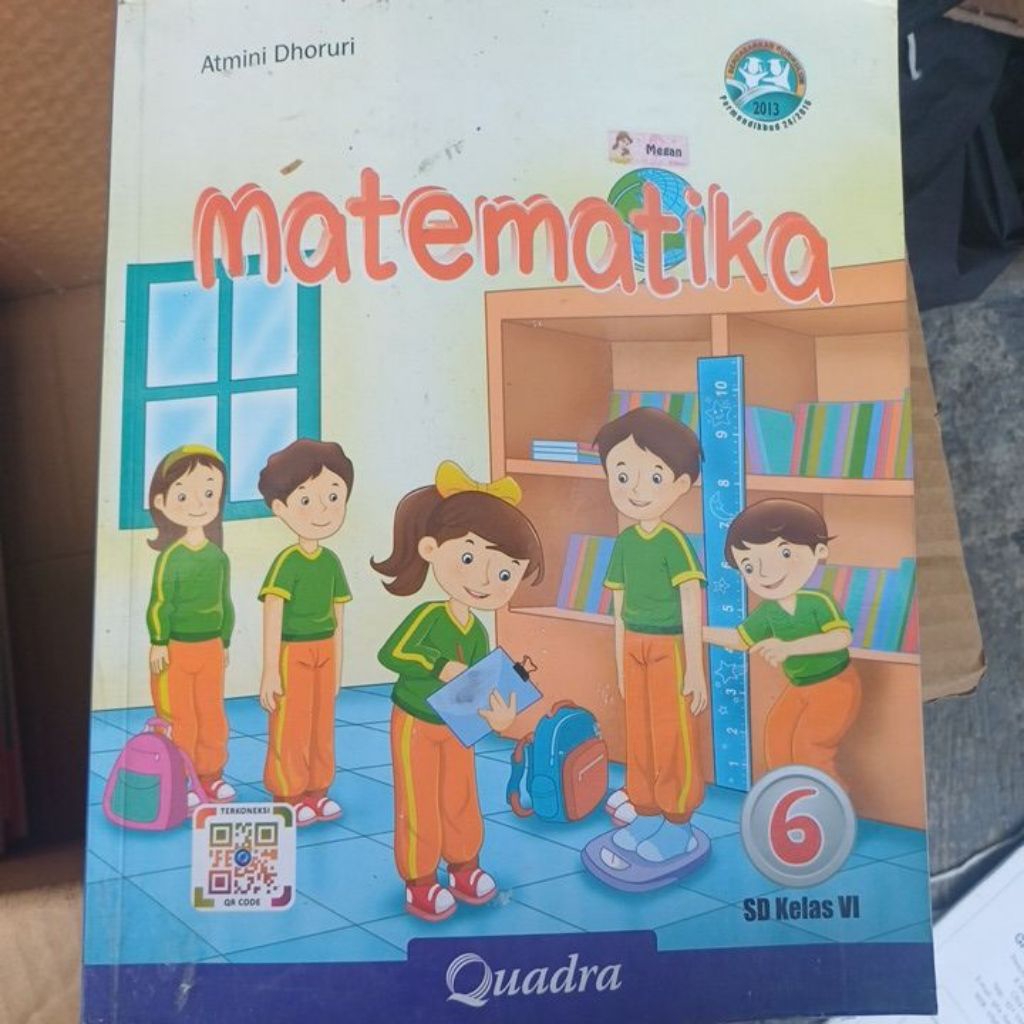 Matematika Quadra kelas 6 SD atmini Dhoruri