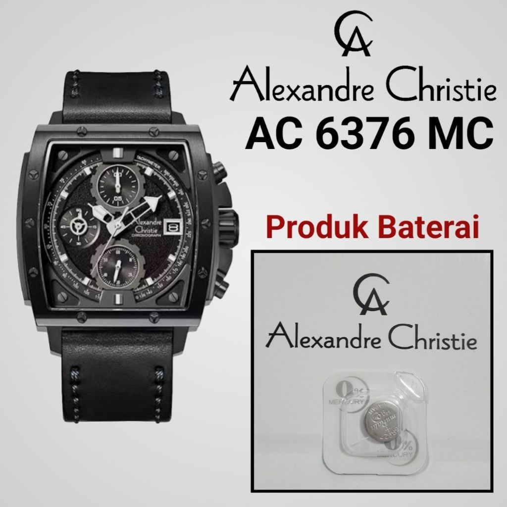Baterai Jam Tangan Alexandre Christie AC 6376 MC
