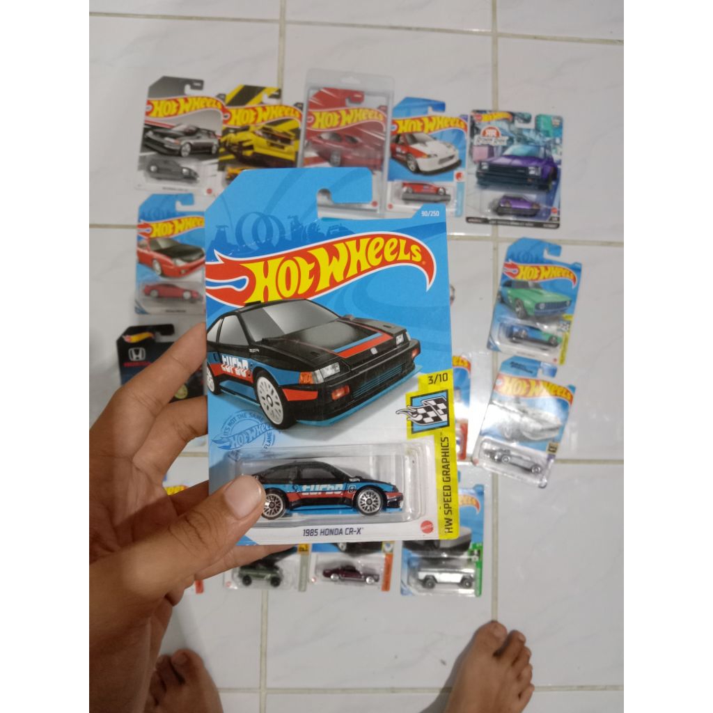 Hotwheels 1985 Honda Cr-x