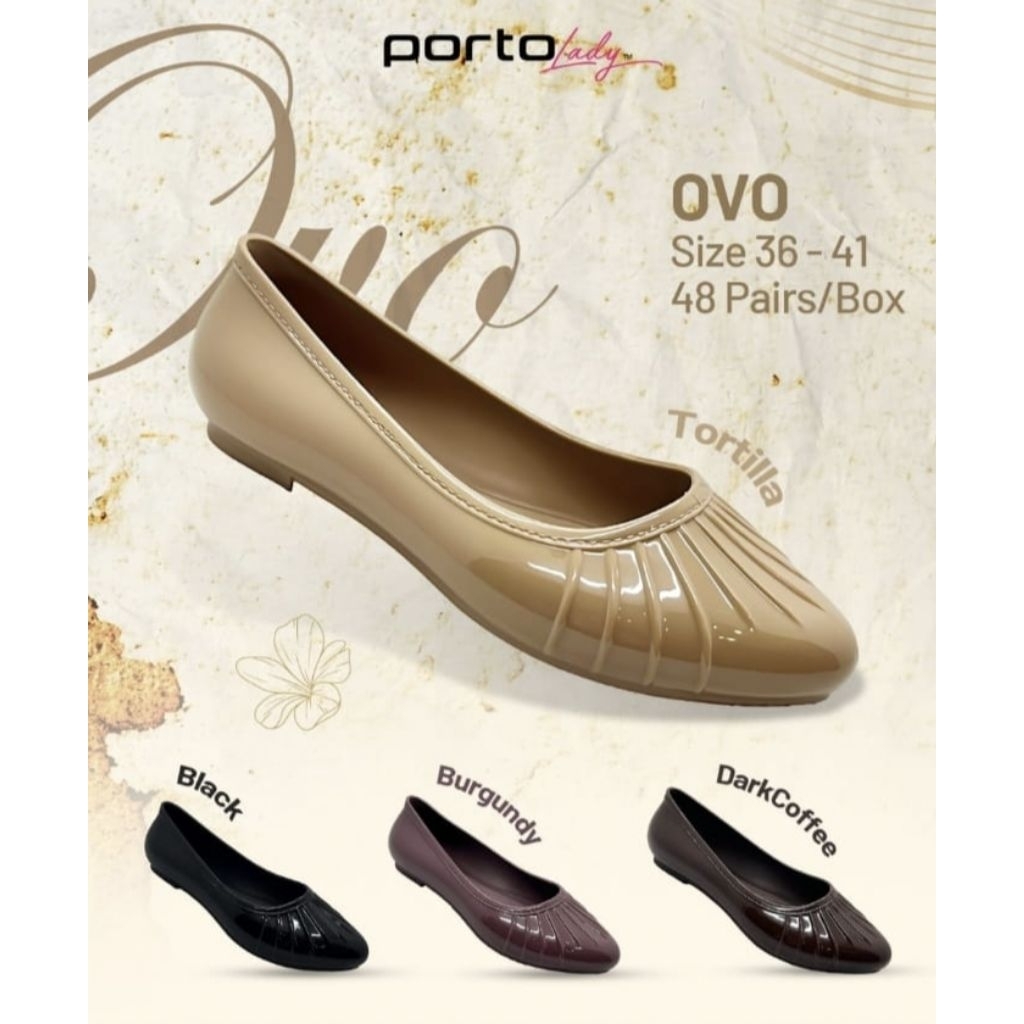 sepatu PORTO OVO sepatu porto lady sepatu flatshoes wanita sepatu trendy
