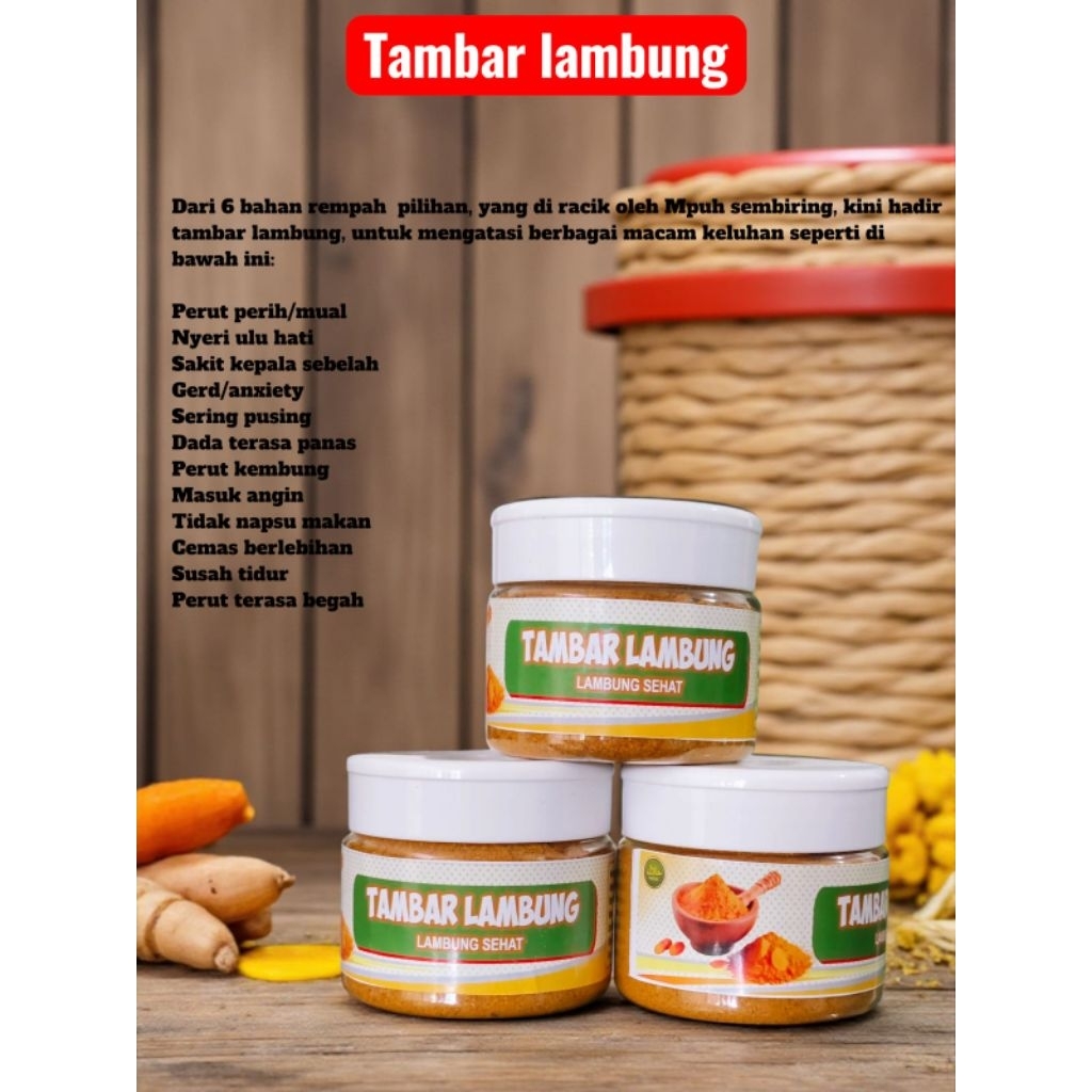 Tambar Lambung (obat sakit lambung)