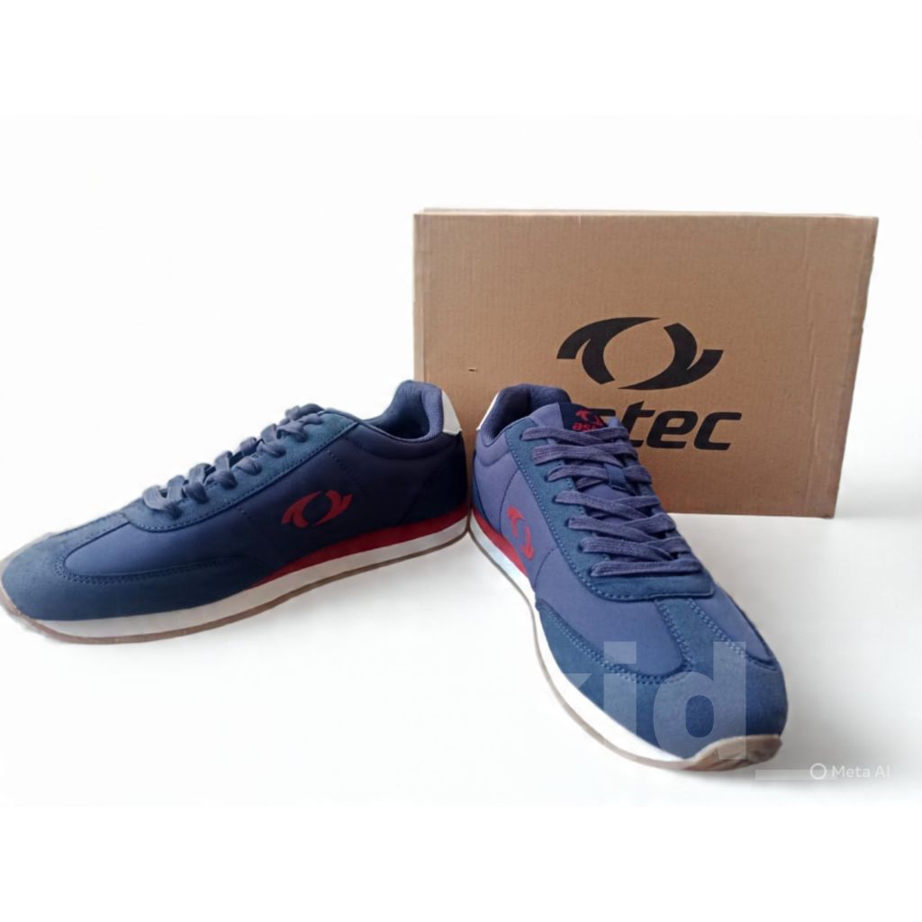 Sepatu Astec Asc Kimba Walking Navy Original // Sepatu Olahraga Laki-laki Original