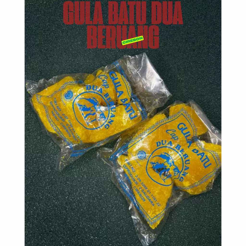 Gula batu khas cirebon//gula batu kuning isi -+1kg