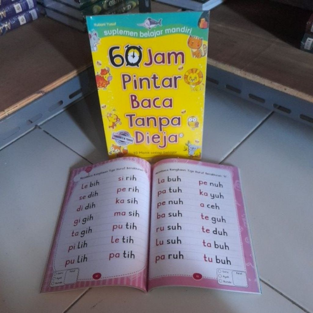 60 jam Pintar baca Tanpa Dieja - Yuliani Yusuf